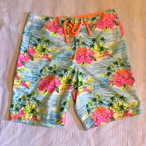 Hollister floral board shorts